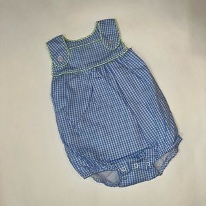 Boys gingham sunsuit - 6m - brand new! Also listed 3m one